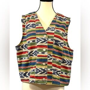Vintage Susan Bristol Casuals Denim Vest